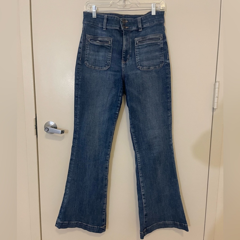 American Eagle High Rise Flare Jeans